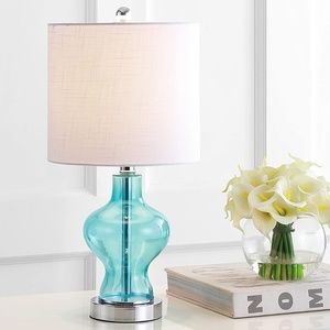 BRAND NEW - Jonathon Y Glass LED Lamp